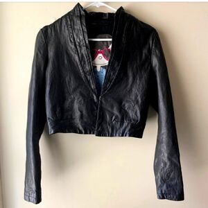 Marc by Marc Jacobs Black Easy Tiger Jacket